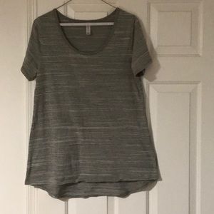 LuLaRoe Gray Irma Size Medium